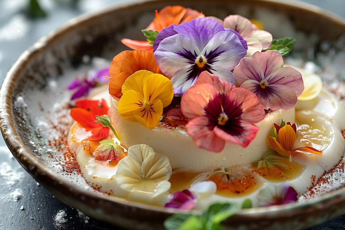Fleurs comestibles : beauté et saveurs dans votre assiette