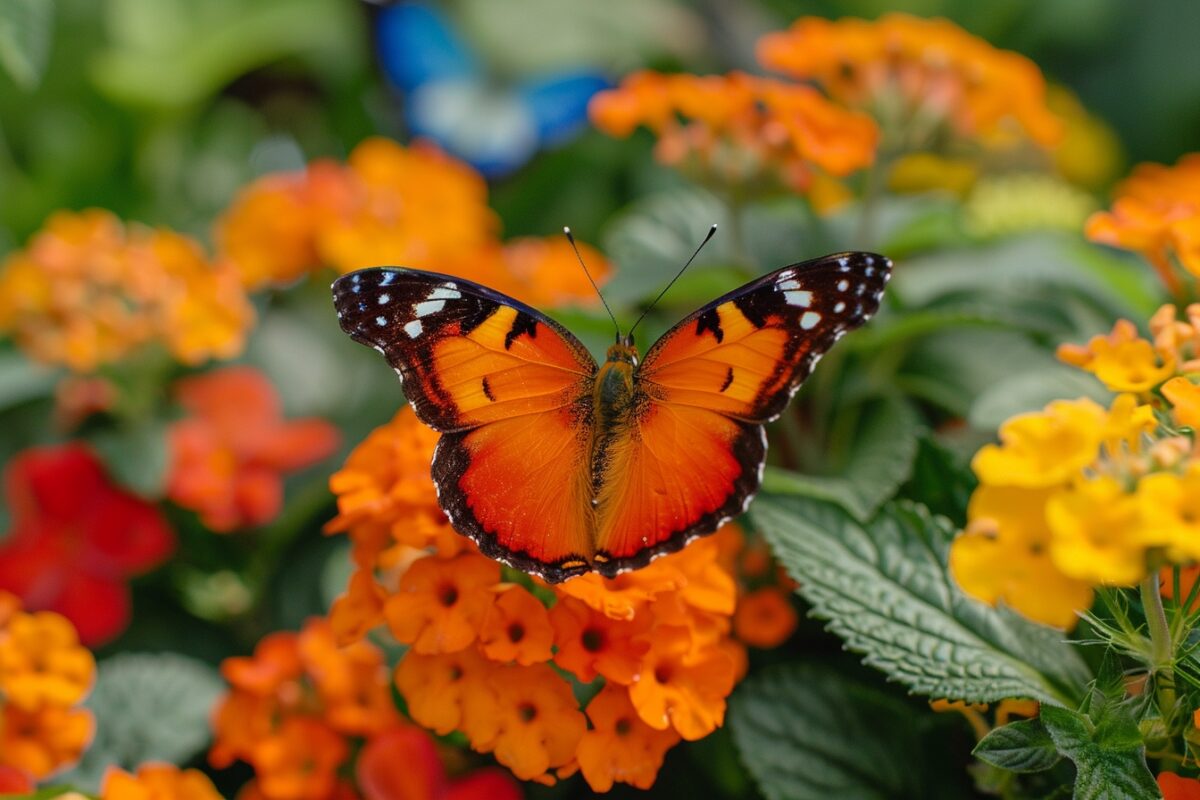 Le ballet des papillons : sélection de fleurs pour un jardin vivant