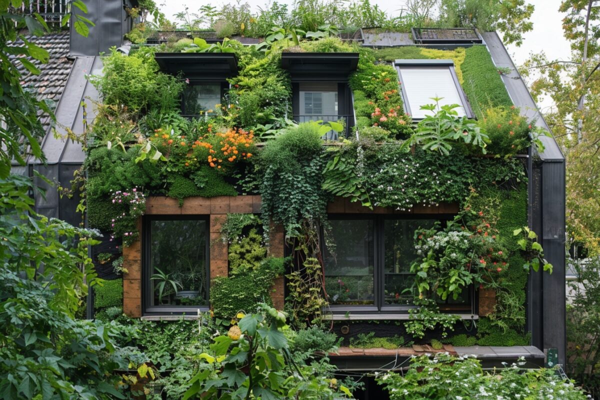 Toits verts : avantages d'un jardin sur votre toit