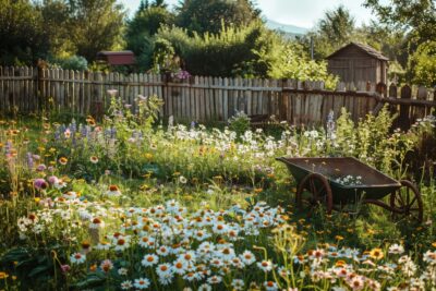 Escapades champêtres : Créer un jardin de campagne en ville