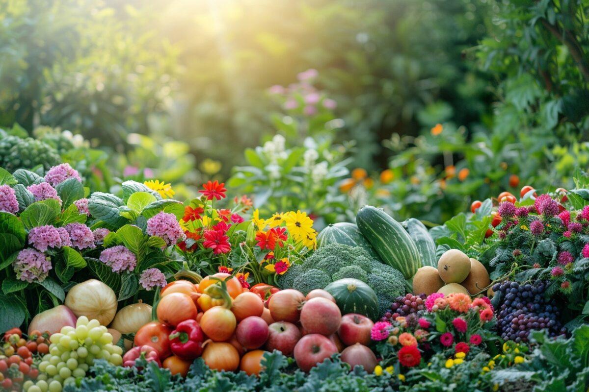 Le jardin comestible : Fruits, légumes et fleurs pour votre table
