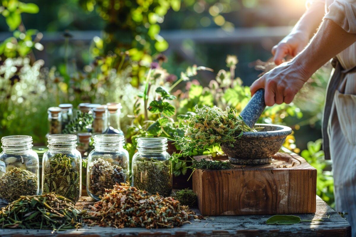 L'herboristerie maison : Cultivez et préparez vos remèdes naturels