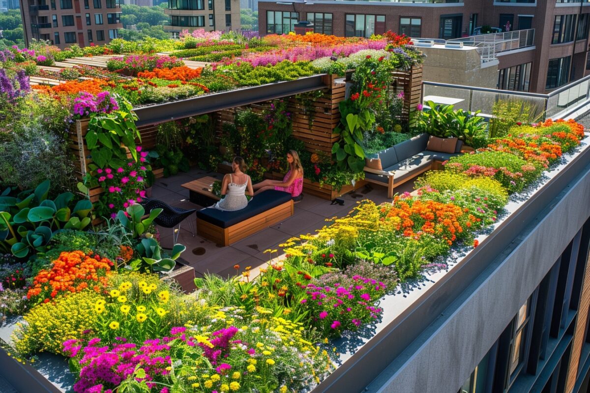 Un jardin sur le toit : Guide pour un oasis vert en hauteur