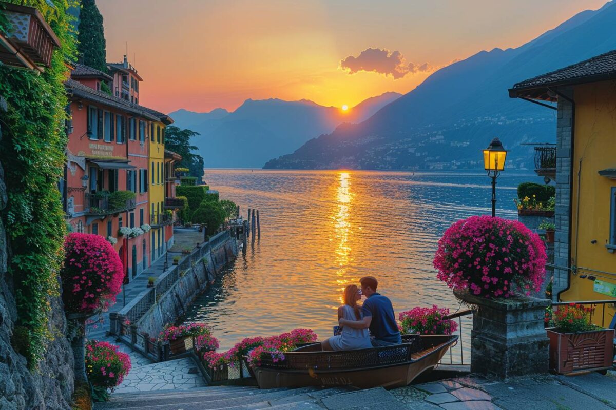 Escapade romantique : vivez un moment inoubliable dans la ville charmante de Bellagio au lac de Côme