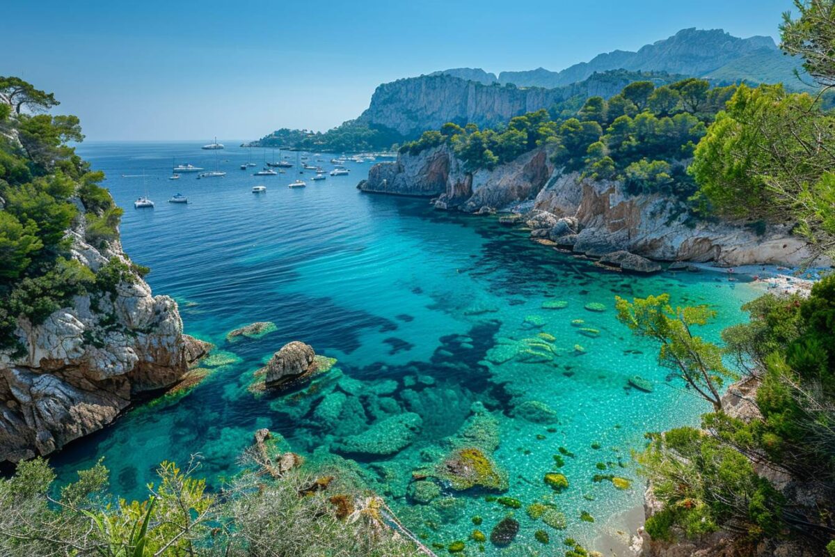 plages secrètes de la Côte d'Azur : une exploration de joyaux cachés accessibles par la mer