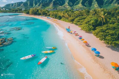 waikiki beach : votre guide ultime pour profiter pleinement de la plus belle plage d'Hawaï