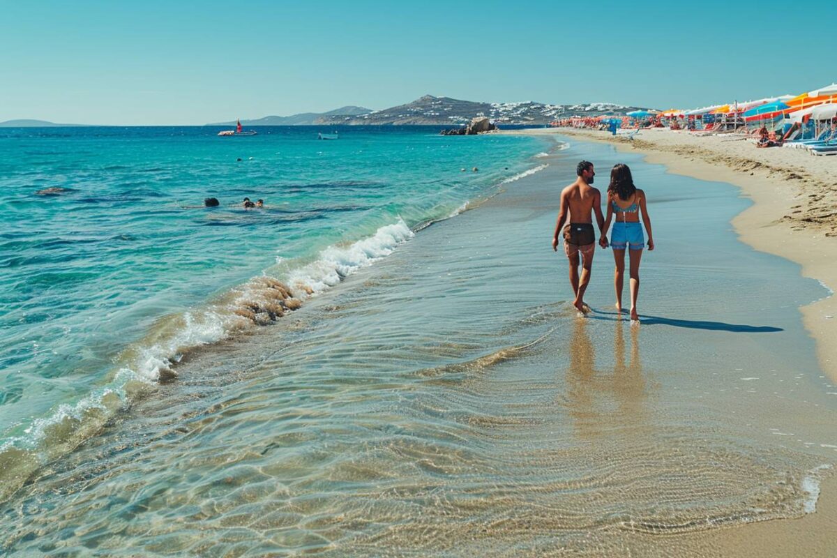 Mykonos : une escapade magique sur la plage la plus envoûtante de l'île