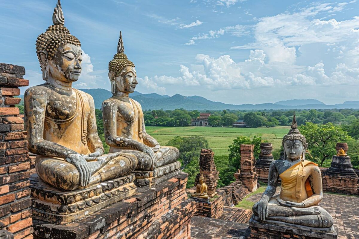 Thaïlande ancienne : explorez Sukhothaï et ses temples spectaculaires