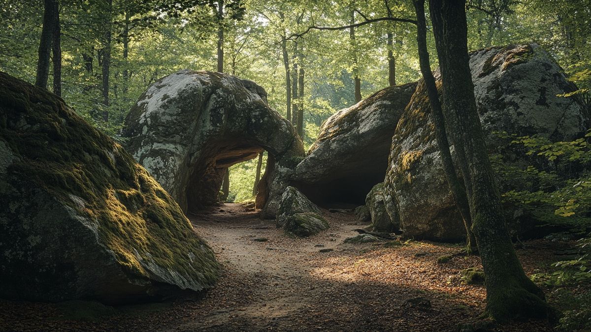 Un théâtre de formes naturelles