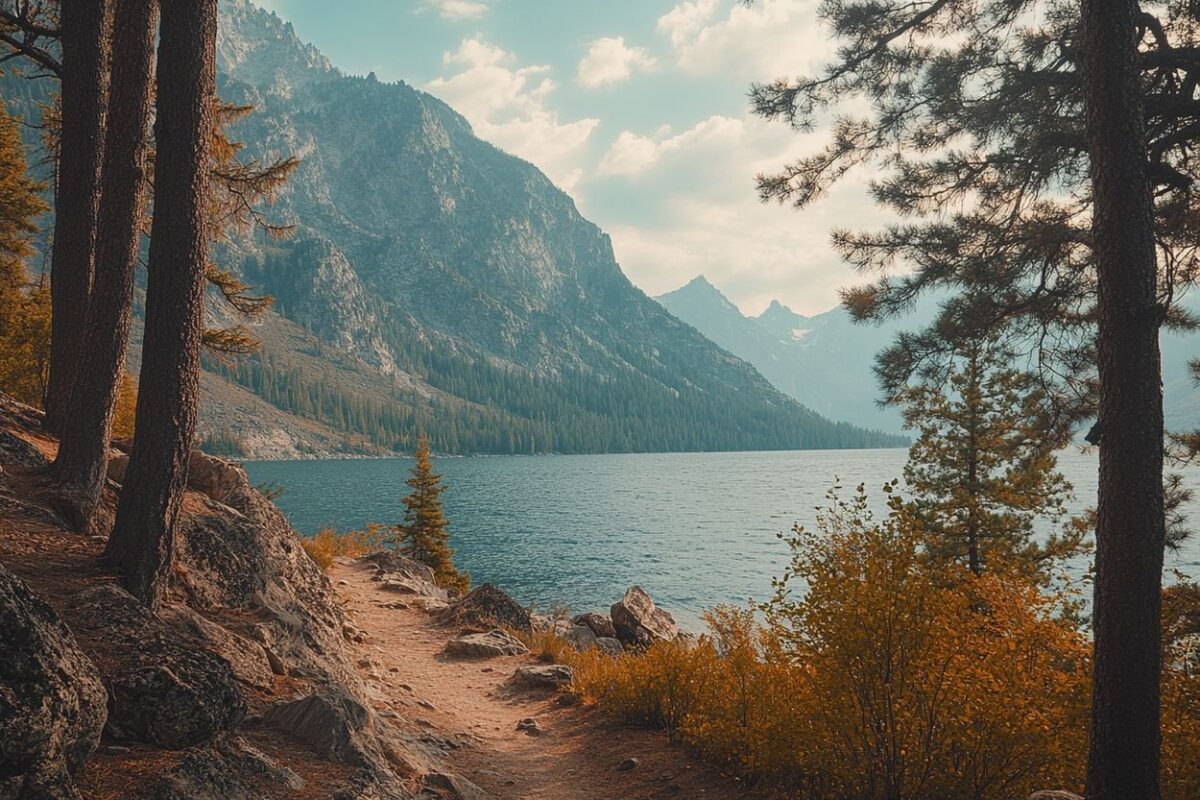 Lac jenny : un trésor caché dans le grandiose parc national de grand teton vous attend