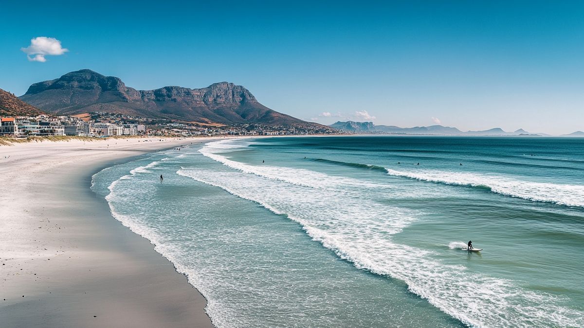 Le charme coloré de Muizenberg Beach