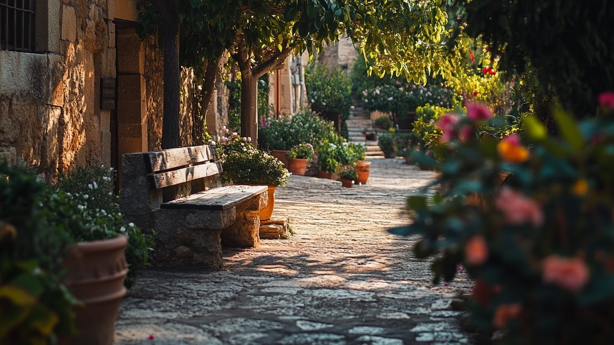 Les charmes d'un vieux village