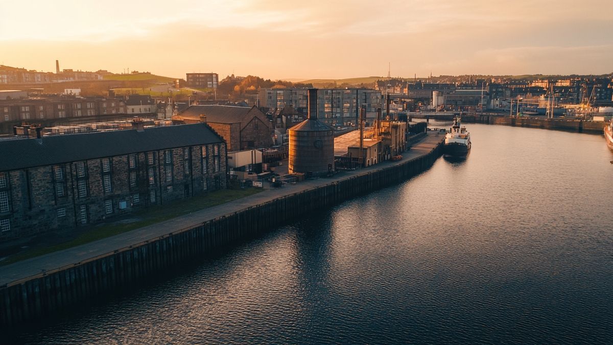 Modernité et vision : Port of Leith Distillery