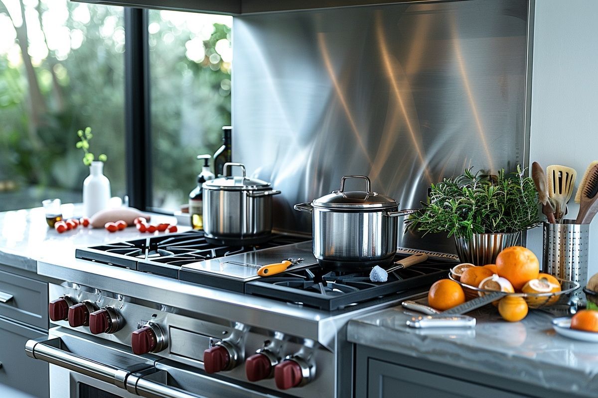 Comment entretenir efficacement votre hotte en inox pour une cuisine toujours éclatante