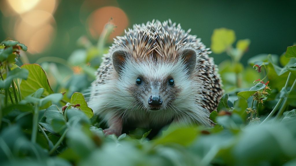 Le hérisson : un gardien nocturne efficace