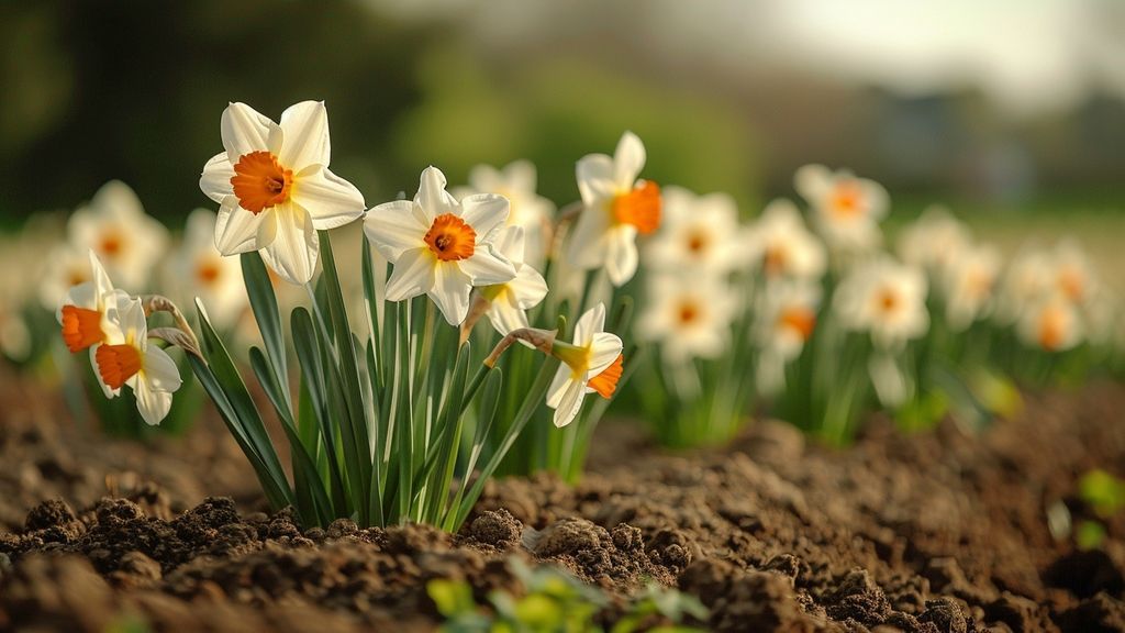 Les narcisses, soleil d'hiver