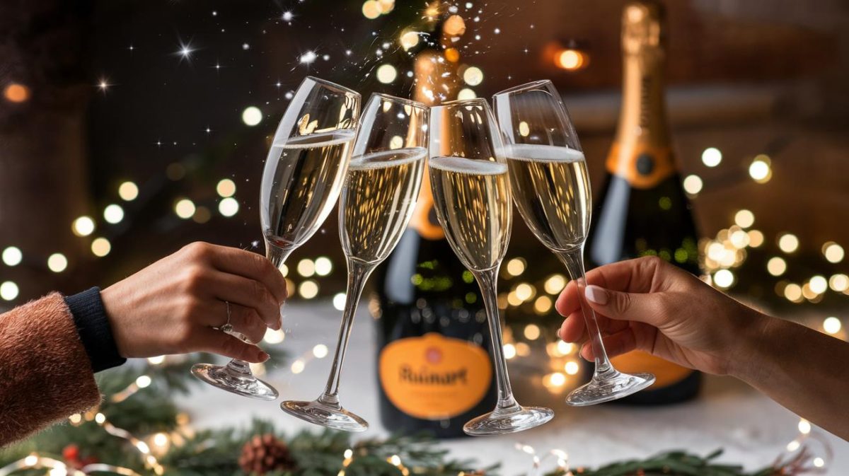 Des prix qui s'évanouissent pour le champagne Ruinart : une opportunité festive à saisir