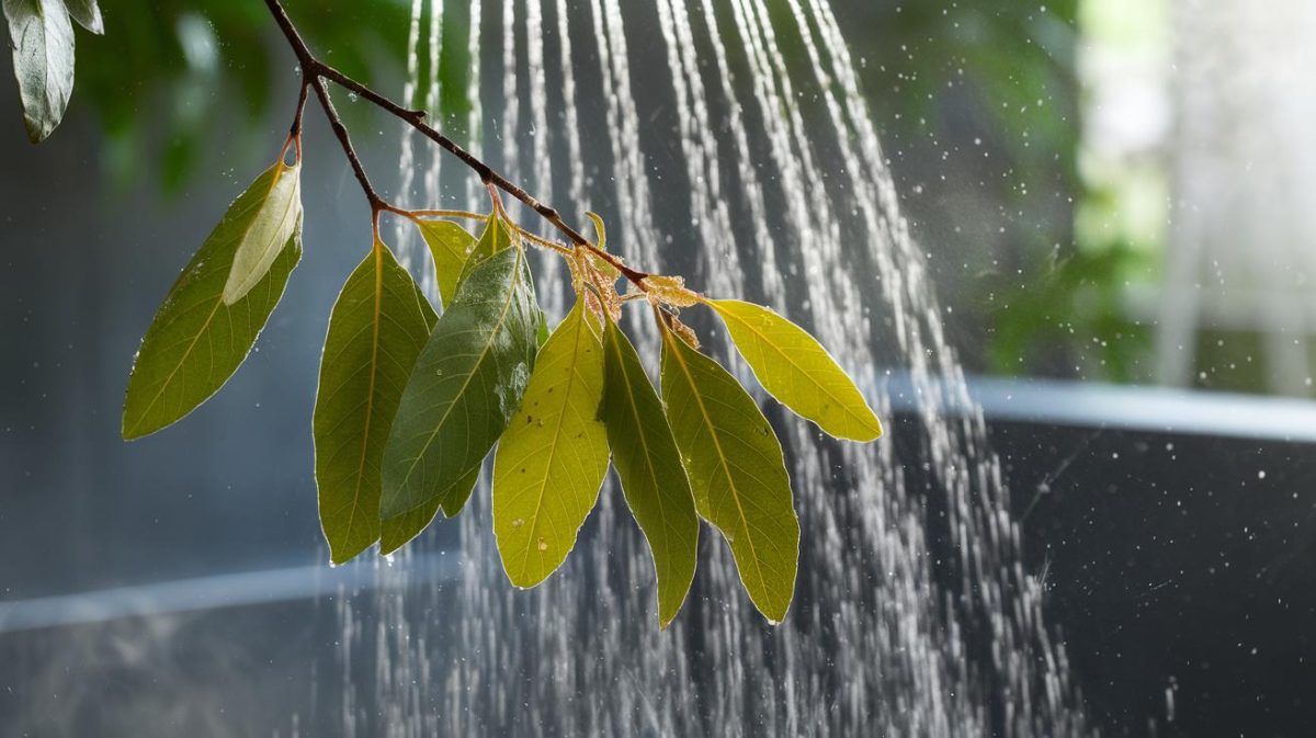 Les vertus insoupçonnées des feuilles de laurier pour une expérience de douche rafraîchissante